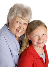 Grandmother and Granddaughter